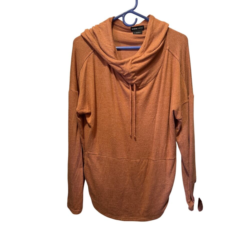 prAna Foresta Long Sleeve Hooded Top Size L